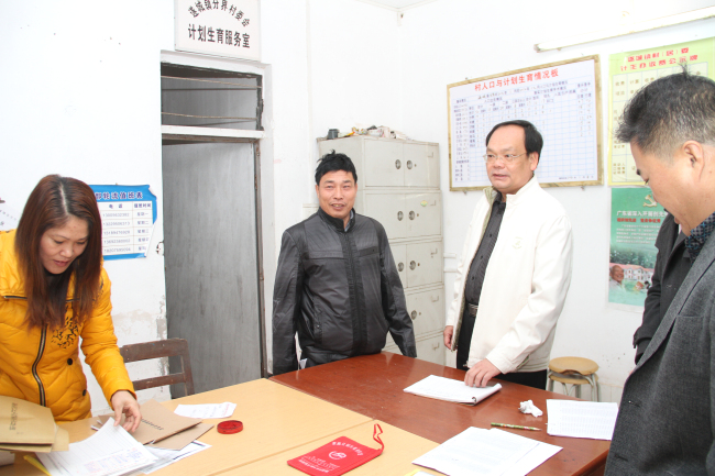 林少明书记到遂城镇分界村调研