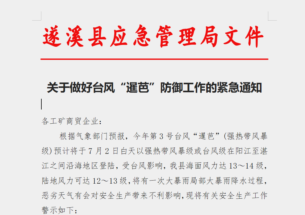 强化责任担当 县应急管理局“三项措施”扎实做好危险化学品领域防御台风安全工作1.png