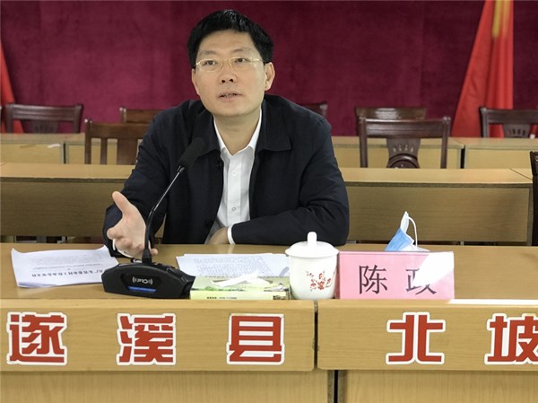 县委副书记,县长陈政率队到北坡镇督查指导乡村振兴