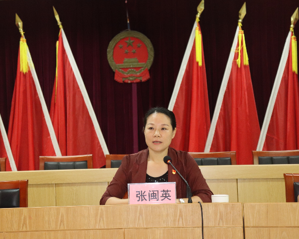 县人民政府张闽英副县长讲话.JPG