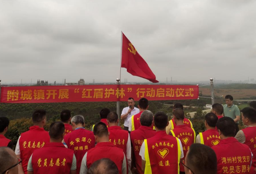 附城镇举办“红盾护林”行动启动仪式