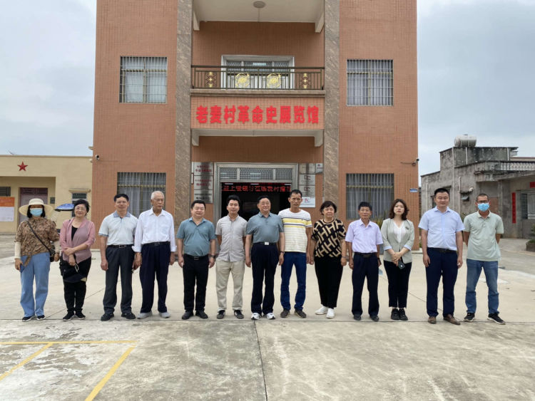 中国老促会常务副会长曾广超带队到杨柑镇开展调研考察工作