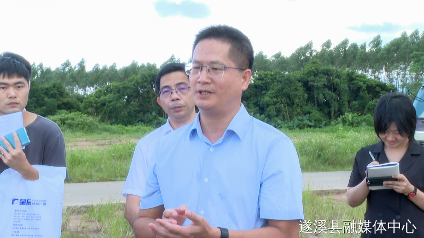骆华庆率队现场办公督导推进重点项目建设