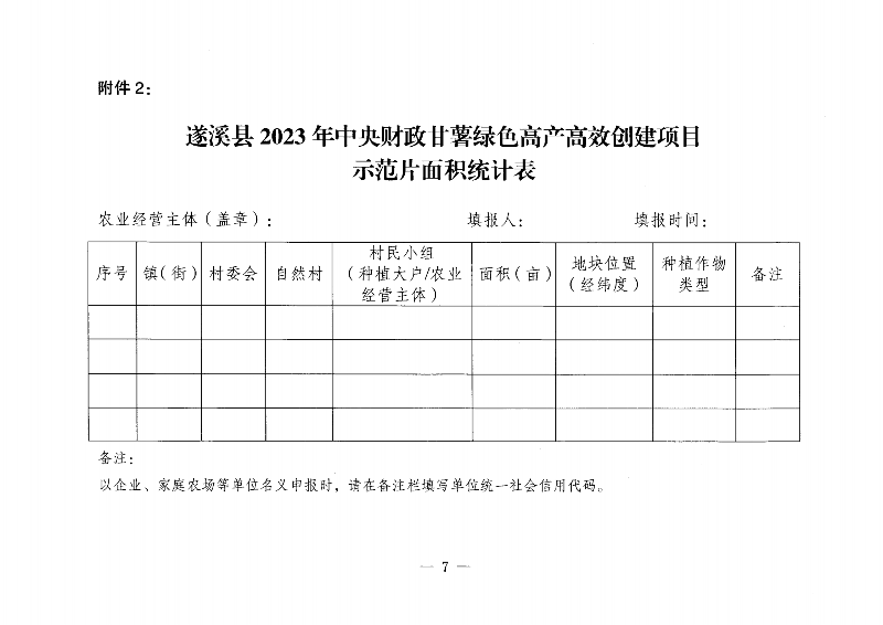 关于公开遴选遂溪县2023年中央财政甘薯绿色高产高效创建项目示范片的通告_00(1).png