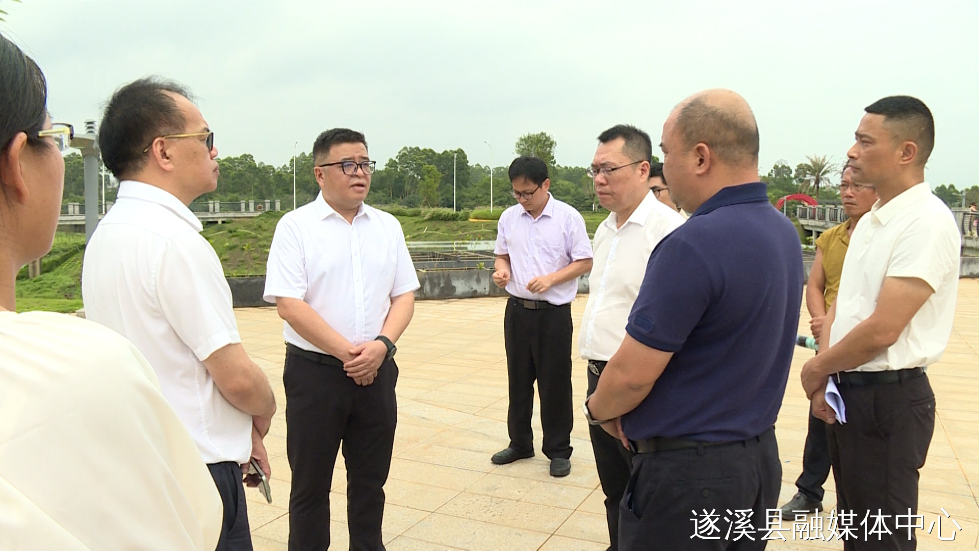 刘剑率队督导自然资源领域问题整改及合湛高铁遂溪段征拆工作
