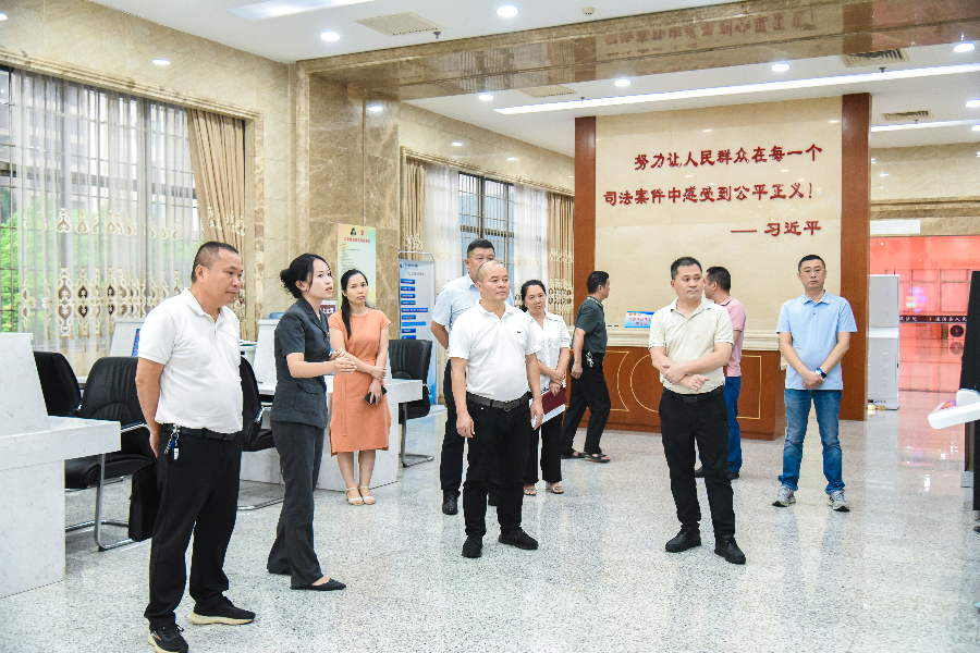 县人大常委会对县人民法院民商事案件立案工作开展专题调研