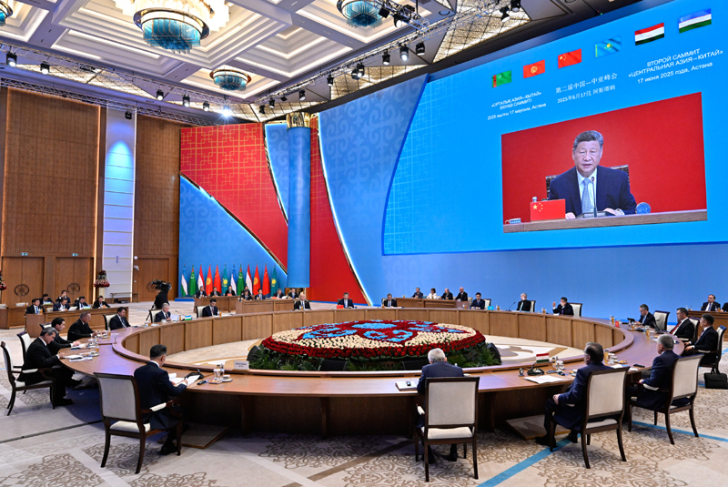 习近平出席第二届中国—中亚峰会并作主旨发言