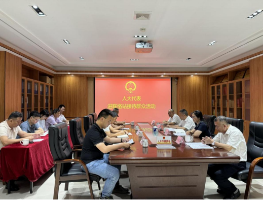 【代表主题活动】曾翀到遂溪县遂城街道人大代表中心联络站接待群众