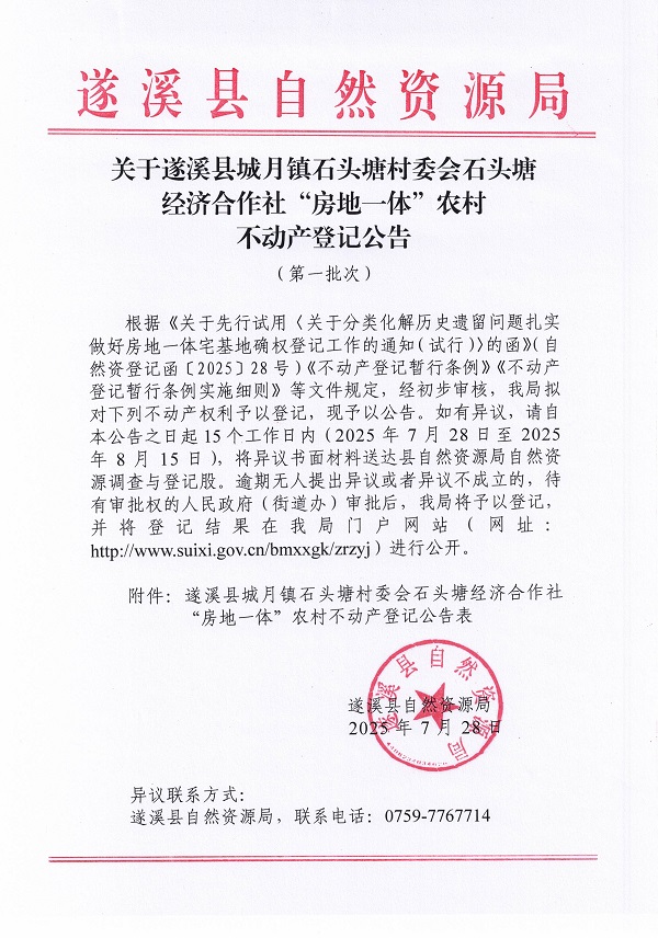 城月镇石头塘村委会石头塘经济合作社不动产登记公告（第一批次）（历史遗留问题）_页面_1.jpg