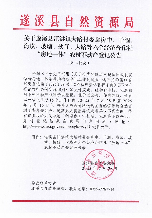 江洪镇大路村委会房中等六个经济合作社不动产登记公告（第二批次）（历史遗留问题）_页面_1.jpg