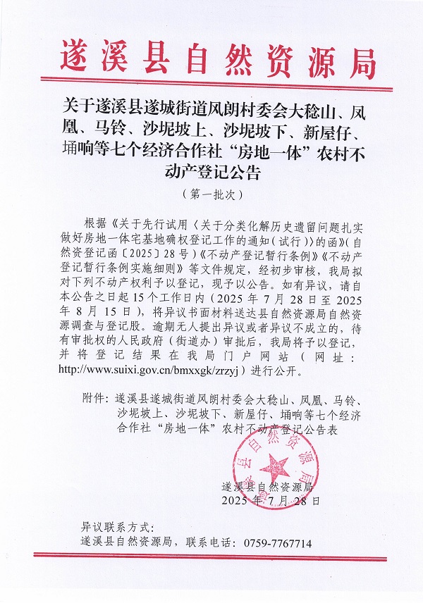 遂城街道风朗村委会大稔山等七个经济合作社不动产登记公告（第一批次）（历史遗留问题）_页面_1.jpg