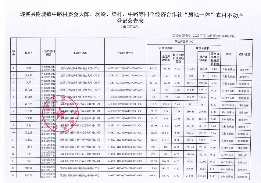 附城镇牛路村委会大陈等四个经济合作社不动产登记公告（第二批次）（历史遗留问题）_页面_2.jpg