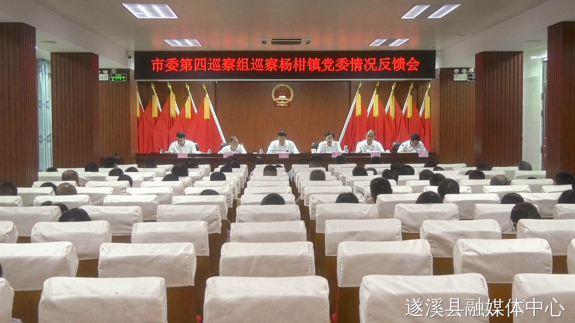 湛江市委第四巡察组反馈巡察杨柑镇党委情况