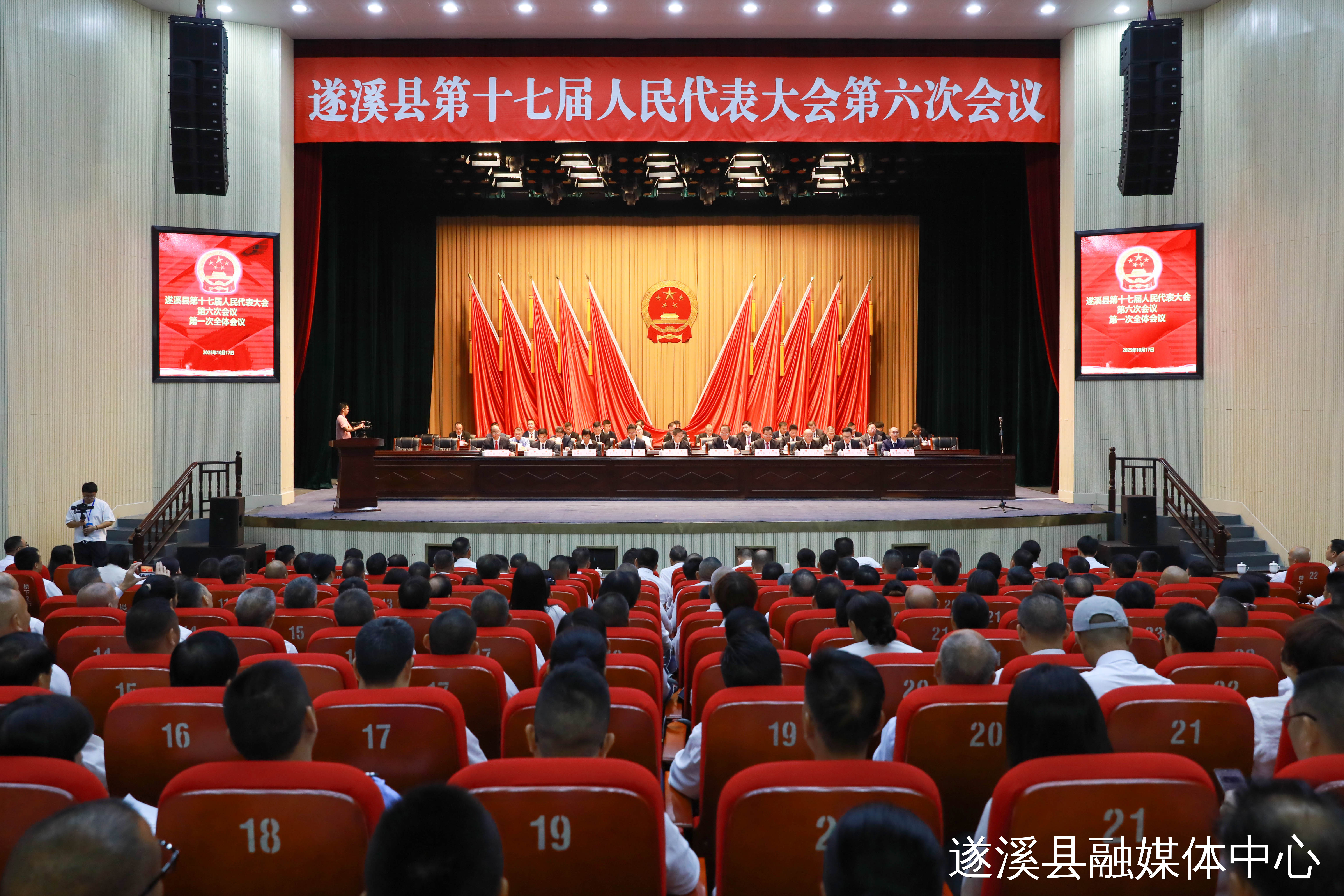 遂溪县第十七届人民代表大会第六次会议胜利召开 张洋当选遂溪县...