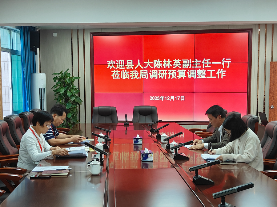 县人大常委会调研2025年度第二次财政预算调整工作