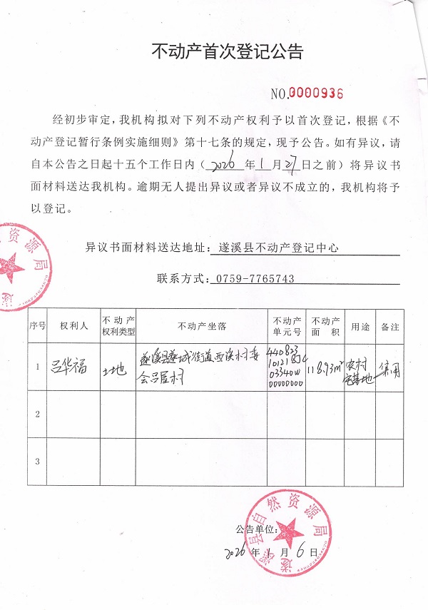 不动产首次登记公告（吕华福）.jpg