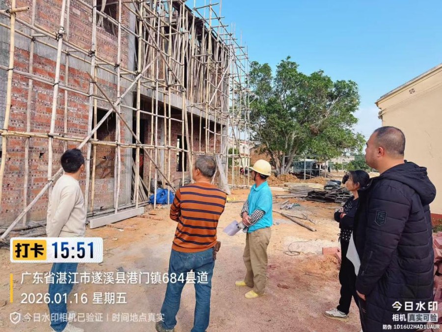 港门镇开展农村自建房高坠事故专项整治行动