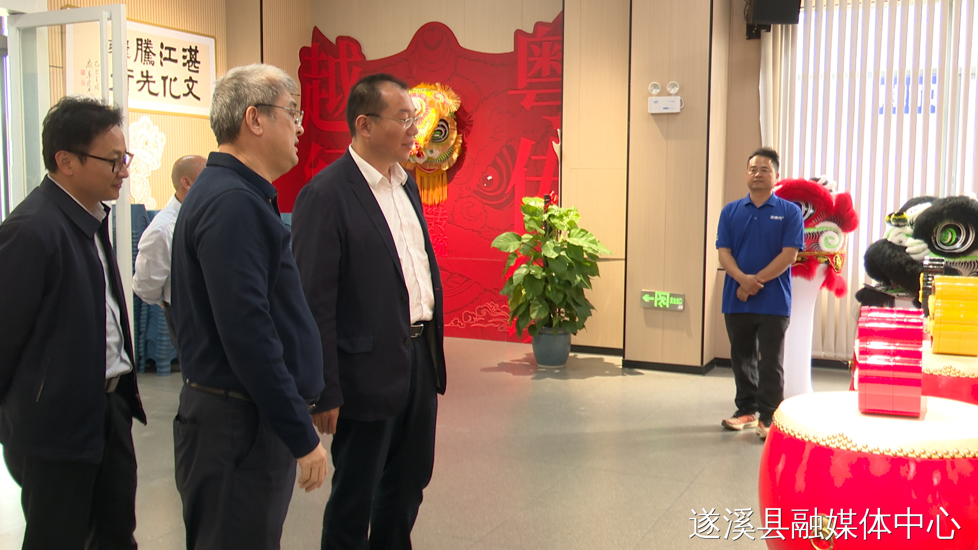 张洋率队开展暖企调研及联系服务人才活动