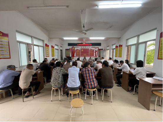 黄略镇人大:南新选区人大代表向选民述职