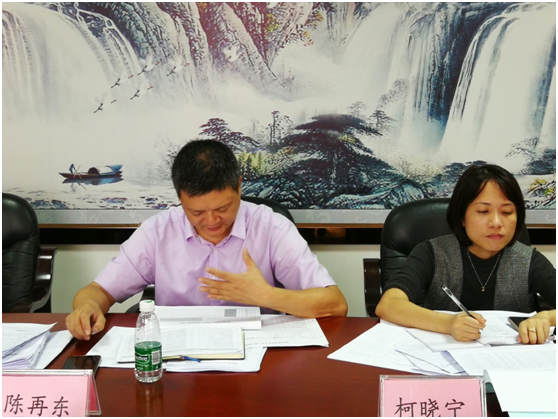 市发改局陈再东副局长率队赴遂溪县召开重大项目和
