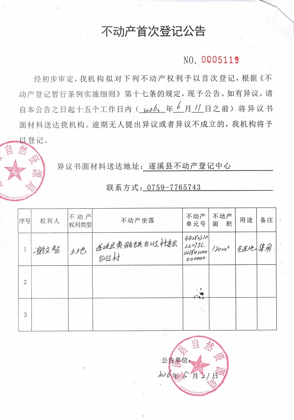 不动产首次登记公告（谢文智）.jpg