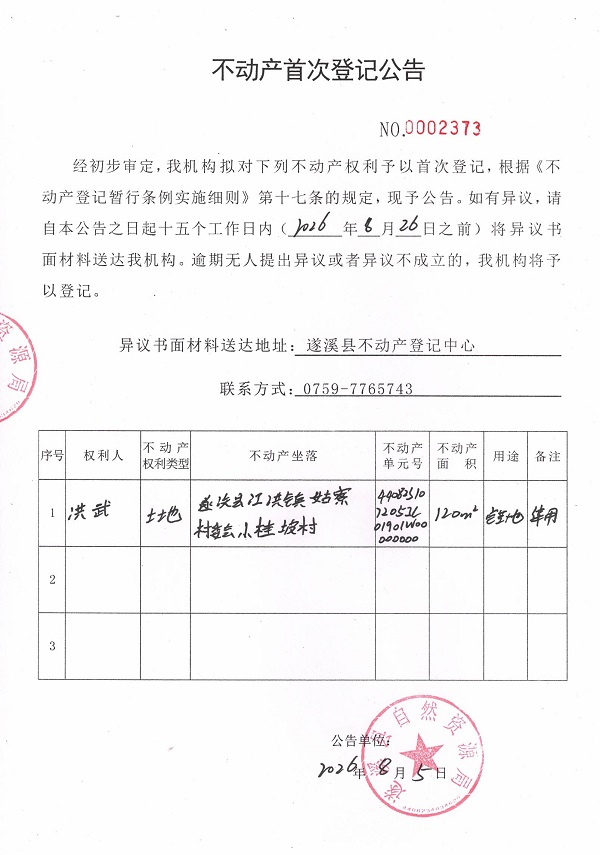不动产首次登记公告（洪武）.jpg