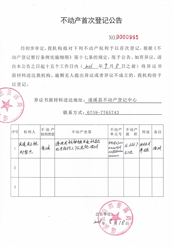 不动产首次登记公告（吴清、吴土桂、郑智杰）.jpg