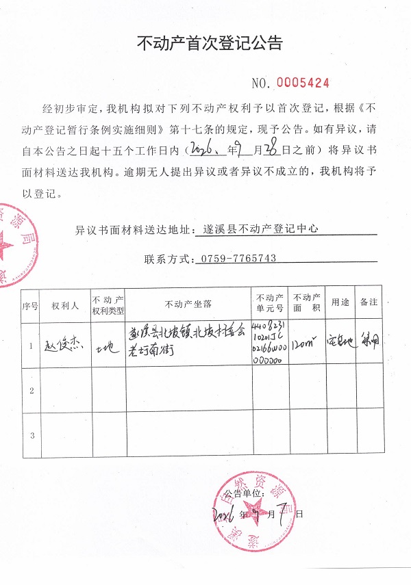 不动产首次登记公告（赵俊杰）.jpg