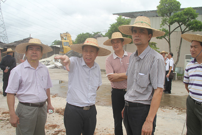 我县依法拆除东海岛铁路黄略段违章建筑