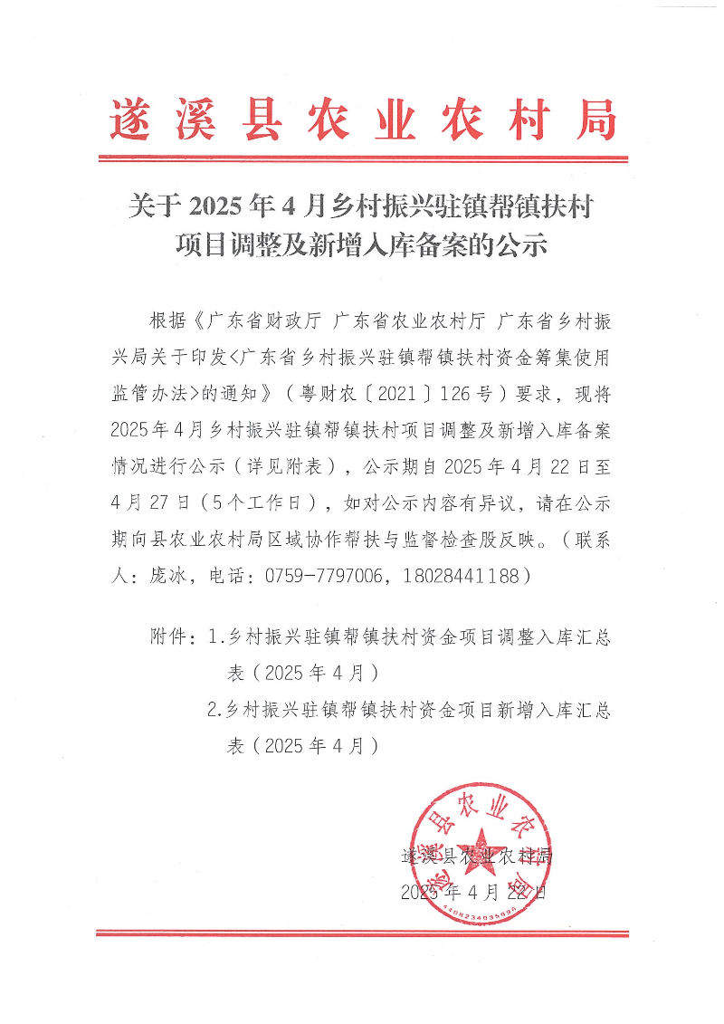 关于2025年4月乡村振兴驻镇帮镇扶村项目调整及新增入库备案的公示_00.png